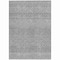 Homeroots 5' X 8' Gray And Silver Chevron Washable Indoor Outdoor Area Rug 612263 - alternate 6