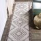 Jonathan Y Marokko Diamond Tribal Medallion Beige/Brown 2 ft. x 8 ft. Indoor/Outdoor Runner Rug SMB127A-28 - alternate 1