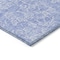 Homeroots 5' X 8' Denim Blue And Ivory Floral Washable Indoor Outdoor Area Rug 581859 - alternate 8