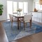 Homeroots 8' X 10' Blue And Gray Geometric Washable Indoor Outdoor Area Rug 602836 - alternate 8
