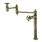 Kingston Brass Deck Mount Pot Filler Faucet with Knurled Handle, Antique Brass KS3703RKX - alternate 1