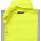 Ironwear 49" Poly/PU Hi Vis Raincoat with Zipper and Tuckaway Hood, Lime, Large 9520-L-LG - alternate 5
