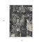 Homeroots 5' X 8' Black Gray And Ivory Abstract Washable Indoor Outdoor Area Rug 596843 - alternate 5