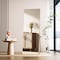 Simple Deluxe Full Length Mirror, Floor Mirror with Stand, Mirror Full Length for Home Wall Decor, Aluminum Frame 3A88MIROZJ2164GLD - alternate 1