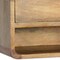 Homeroots 18" Oak Solid Wood One Drawer Floating Nightstand 722555 - alternate 4