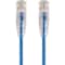 Monoprice Slim Cat6 Utp Network Cable, 1 ft.Blue 13518 - alternate 1