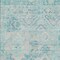Homeroots 9' X 12' Teal Blue And Pink Floral Medallion Washable Indoor Outdoor Area Rug 616638 - alternate 9