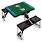Picnic Time Family Of Brands Miami Dolphins - Picnic Table Portable Folding Table with Seats, (Black) 811-00-175-175-2 - alternate 1