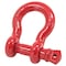 Mytee Products 7/8in 6.50 Tons Anchor Shackle Forged Carbon Steel & Alloy Screw Pin, 4PK SHACKLE-ANCHOR-SP-78x4 - alternate 7