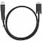 Targus 1M USB-C MALE W/ SCREW TO USB-C MALE CABLE W/ USB-A TETHER BLACK ACC1133GLX - alternate 8