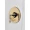 Kingston Brass Single-Handle Pressure Balanced Shower Faucet, Polished Brass KB6332ALSO - alternate 5