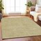 Homeroots 3' X 5' Beige Geometric Washable Indoor Outdoor Area Rug 607470 - alternate 7