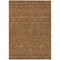 Homeroots 3' X 5' Copper Beige And Taupe Floral Washable Indoor Outdoor Area Rug 582266 - alternate 6