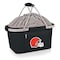 Picnic Time Family Of Brands NFL Cleveland Browns - Metro Basket Collapsible Cooler Tote 645-00-175-084-2 - alternate 1