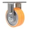 Vestil Sirius Polyurethane Dual Rigid Caster 5 In. Diameter x 2 In. Width 1200 lb Orange/Gray CST-FXE-5X2DSI-R - alternate 7
