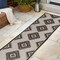 Jonathan Y Lior Geometric Moroccan Diamond Black/Cream 2 ft. x 8 ft. Indoor/Outdoor Runner Rug TSN202A-28 - alternate 7