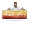 Signmission Thank You, 18 Inch x 48 Inch, Vinyl Banner B-30886 - alternate 4