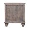 Homeroots 25" Brown Solid Wood Two Drawer Nightstand 701714 - alternate 10