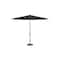 Treasure Garden 11 ft Patio Umbella, aluminum, fiberglass ribs, outdoor, Coal UM841-09 5489 Coal - alternate 1