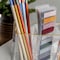 Martha Stewart Kerry Plastic 4 Compartment Pen Holder Office Desktop Organizer with Gold Trim BE-PB7357-G-CLRGLD-MS - alternate 8