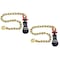Mytee Products 2 Ton 3in Sheave Snatch Block with Shackle and Chain Anchor, 2PK SB3-2-ShackleCAx2 - alternate 6