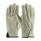 Pip Regular Grade Split Cowhide Leather Drivers Glove, Straight Thumb, 12PK 69-134/S - alternate 1