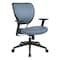 Space Seating 55 Series  Silver Ion Technology Task Chair, Dillion Blue 5500D-R105 - alternate 1