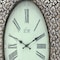 Homeroots 20" Novelty White Glass Analog Wall Clock 274497 - alternate 4