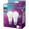 Signify WhiteDial 75W Equivalent Multi CCT A21 Medium LED Light Bulb, 2PK 576322 - alternate 5