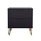 Manhattan Comfort Avira 20 in Nightstand in Black (2-Drawer) NS1721-BK - alternate 7