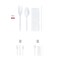 Smarty Had A Party MW Cutlery Kit - Fork, Teaspoon, Milk Straw and Napkin, 500PK 812-CASE - alternate 5