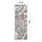 World Rug Gallery Marble Swirl Shag Runner Rug 2 ft 3 in x 8 ft Blue WR131BLUE2X8 - alternate 10