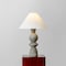 Troy Lighting Cyrah 1 Light Table Lamp, Patina Brass and Ceramic Lunar Grey, 20 In x 28.5 In PTL2529-PBR/CLG - alternate 7