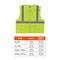 Ergodyne Vest, 8220Z, S/M, Lime 8220Z - alternate 5
