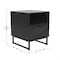 Flash Furniture Square 17 in W, 19 in L, Black EV-ST4043-ZZ-BLK-GG - alternate 7