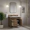 James Martin Vanities Brittany 36" Single Vanity, Pecan w/ 3 CM Ethereal Noctis Silestone Top 655-V36-PCN-3ENC - alternate 8