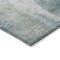Homeroots 10' X 14' Turquoise And Ivory Abstract Washable Indoor Outdoor Area Rug 616207 - alternate 7