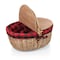Picnic Time Family Of Brands Country Picnic Basket, Red & Black Buffalo Plaid Pattern 138-00-406-000-0 - alternate 8