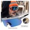 Ergodyne Matte Gray Frame High Contrast Ice Blue Mirror Lens Safety Glasses, AFAS Color Enhancing Mirror Lens AEGIR-AFAS-HCMI - alternate 10