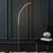 Jonathan Y Curva 64" Metal Minimalist Modern LED Integrated Floor Lamp, Chrome JYL9539A - alternate 6