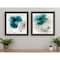 Homeroots Set Of Two Poppy 1 Black Framed Print Wall Art, 2PK 408065 - alternate 3
