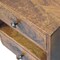 Homeroots 20" Brown Solid Wood Two Drawer Nightstand 701705 - alternate 10