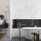 Apollo Tile 23.6in x 23.6in Polished Statuary White Porcelain Square Wall and Floor Tile 15.5 sq ft/case, 4PK AR88STALE2424 - alternate 3