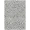 Homeroots 5' X 8' Gray And Ivory Abstract Washable Indoor Outdoor Area Rug 598969 - alternate 9