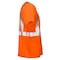 Dome75 Hi-Vis Short Sleeve Shirt, ANSI/ISEA 107-2020 Class 2, Type R, 100% Polyester Birds-Eye Mesh DSS1421 - alternate 7