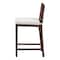 Bali & Pari Sofia Natural Rattan Counter Stool, Antique Coffee 269-14896-ZORO - alternate 7