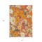 Homeroots 5' X 8' Orange Peach And Salmon Floral Washable Indoor Outdoor Area Rug 611205 - alternate 8