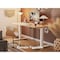 Simple Deluxe Electric Standing Desk, Adjustable Height Stand up Desk, 24x40 Inches Sit Stand Home Office Desk wi 3A88TDESKP4024V3YLW - alternate 6