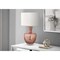 Monarch Specialties Lighting, 26"h, Table Lamp, Dusty Rose Glass, Ivory / Cream Shade, Contemporary, Modern I 9899 - alternate 3