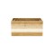 Homeroots Set of Two Brown Water Hyacinth And Solid Wood Basket, 2PK 571507 - alternate 7